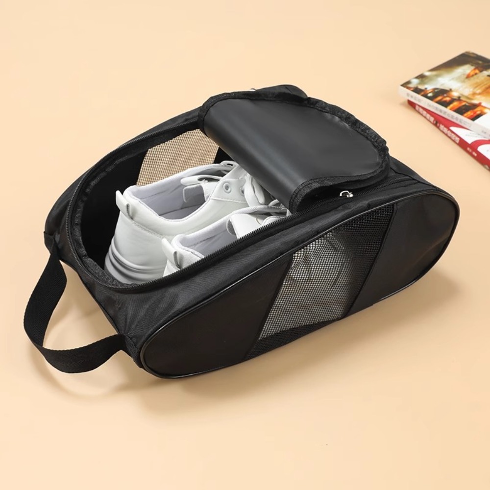 Golf Bag - Portable Hand-Held Shoe Carrier Bag Oxford