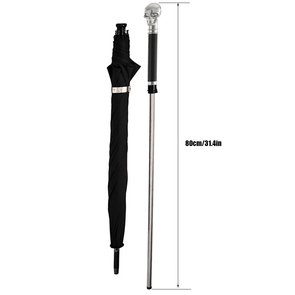 Skull Walking Cane 2-in-1 Self - огляд і ціна Golf Umbrella Large