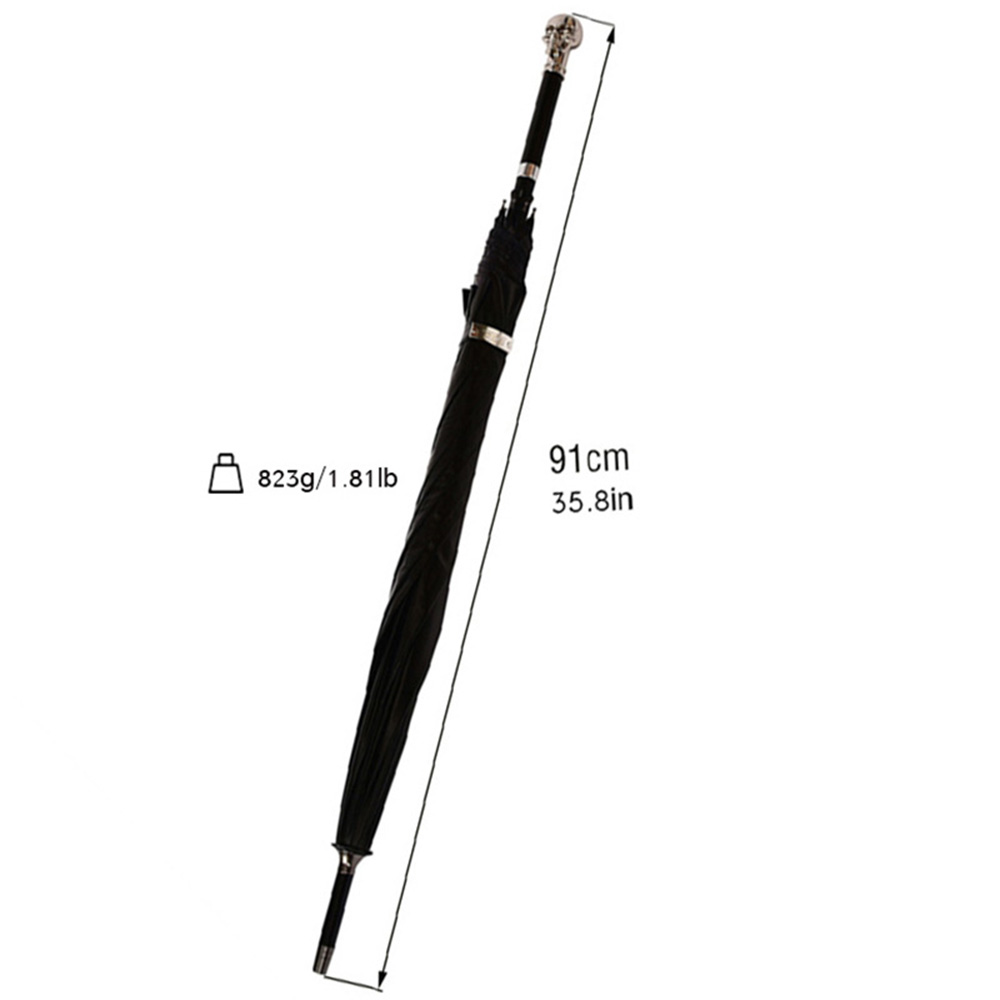 Skull Walking Cane 2-in-1 Self - огляд і ціна Golf Umbrella Large