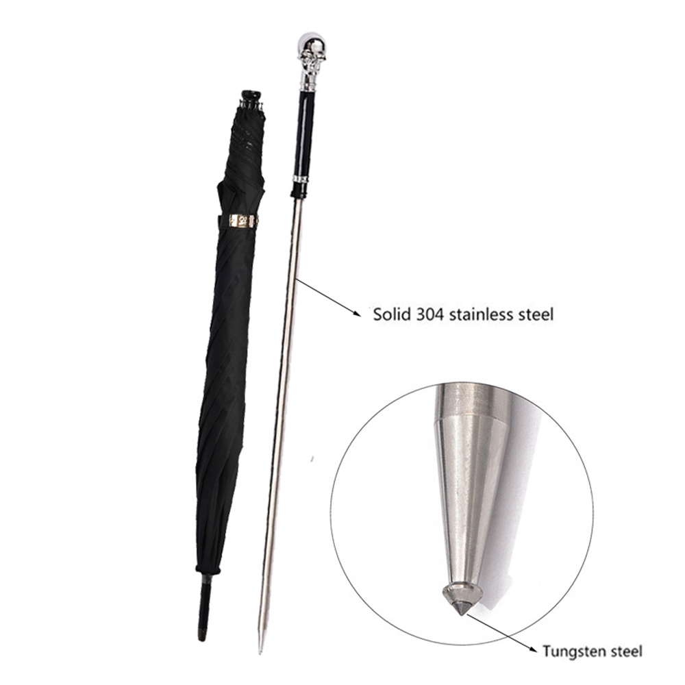 Skull Walking Cane 2-in-1 Self - огляд і ціна Golf Umbrella Large