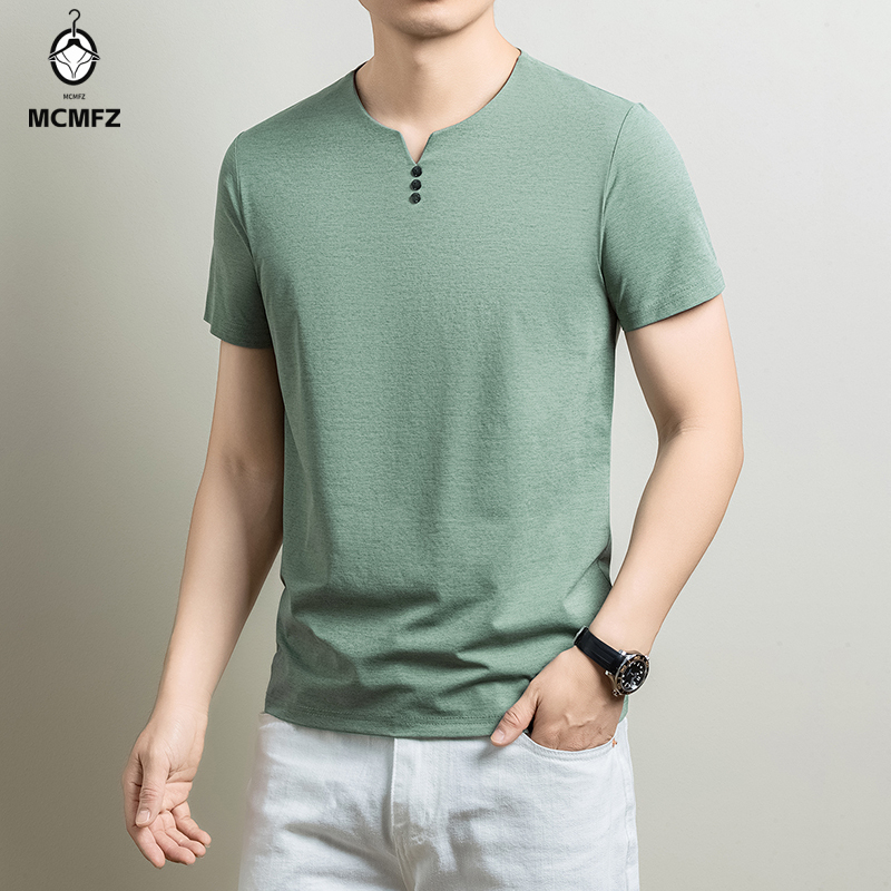 Mens Basic Henley T Shirt Comf - огляд і ціна Golf Tees